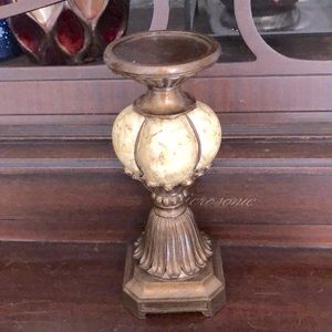 Cato candle holder in very good condition.  No nicks. Over 10” high. Old world